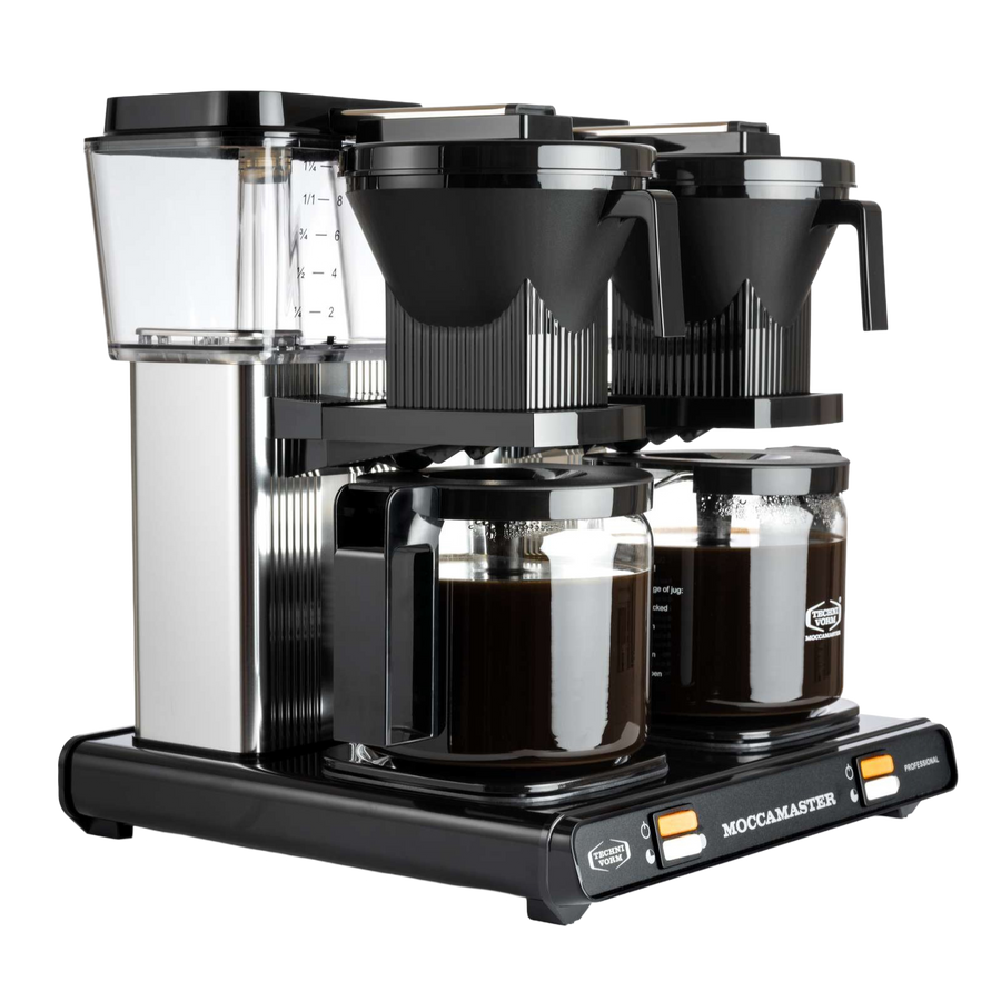 Moccamaster Professional Double Black / Silver